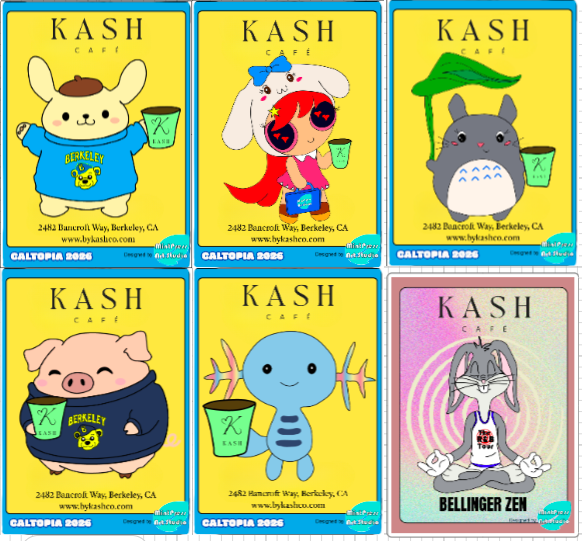 Kash Cafe Sticker Collab
